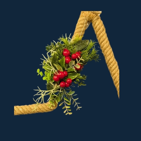 Simple Red Door Star