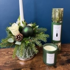 Deck The Halls Candle Pot