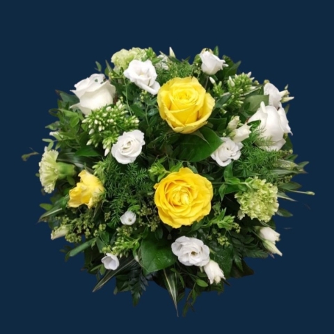 Yellow & White Posy